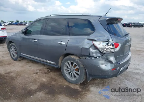 2016 Nissan Pathfinder Sl from USA, damaged, VIN 5N1AR2MM7GC654548